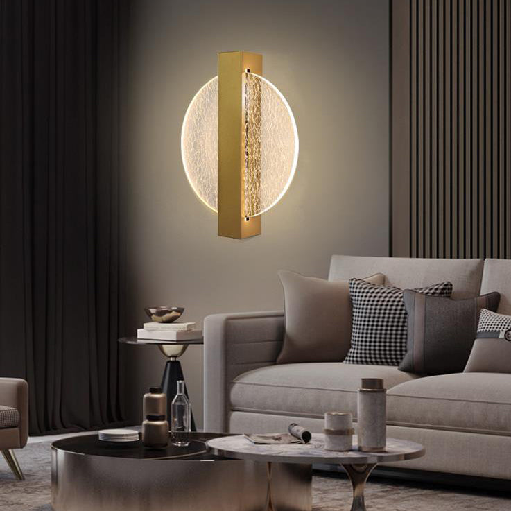 Acrylic Crack Design Wall Lamp
