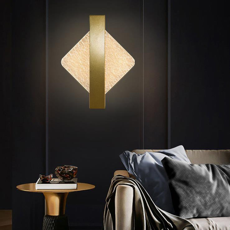 Acrylic Crack Design Wall Lamp