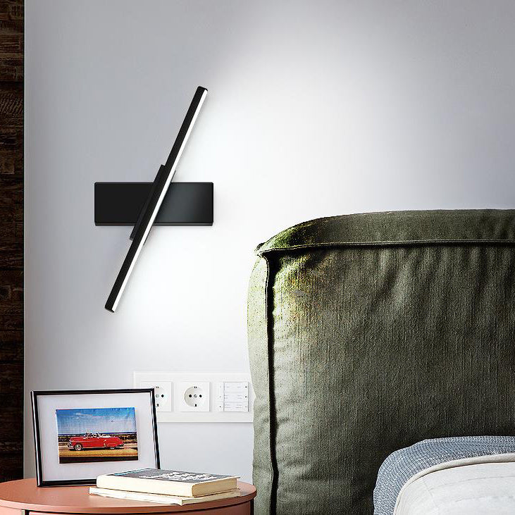 Iron Long Bar Design Wall Lamp