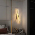 Crystal Spiral Design Wall Lamp
