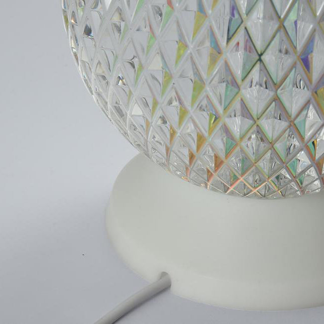 Acrylic Moon Design Night Table Lamp