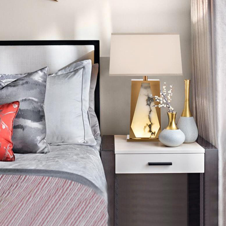 Marble Natural Texture Table Lamp