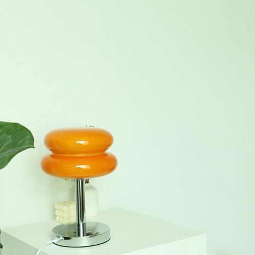 Glass Tart Design Table Lamp