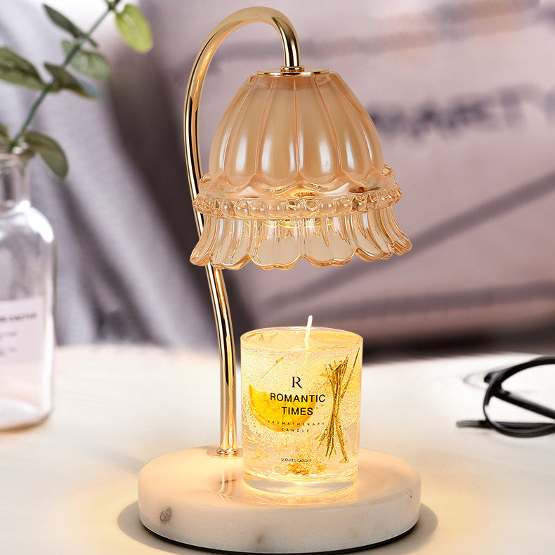 Lily Valley Flower Design Table Lamp