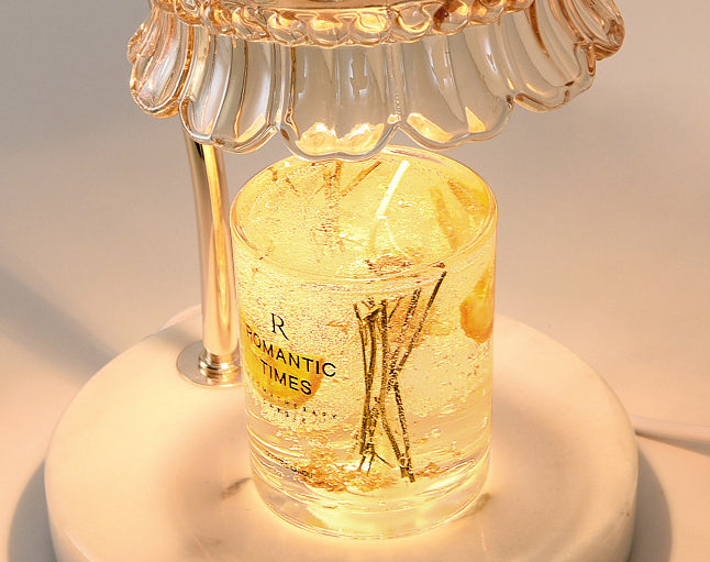 Lily Valley Flower Design Table Lamp