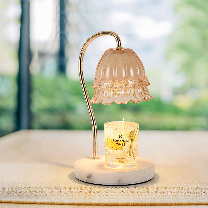 Lily Valley Flower Design Table Lamp