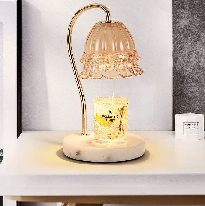 Lily Valley Flower Design Table Lamp