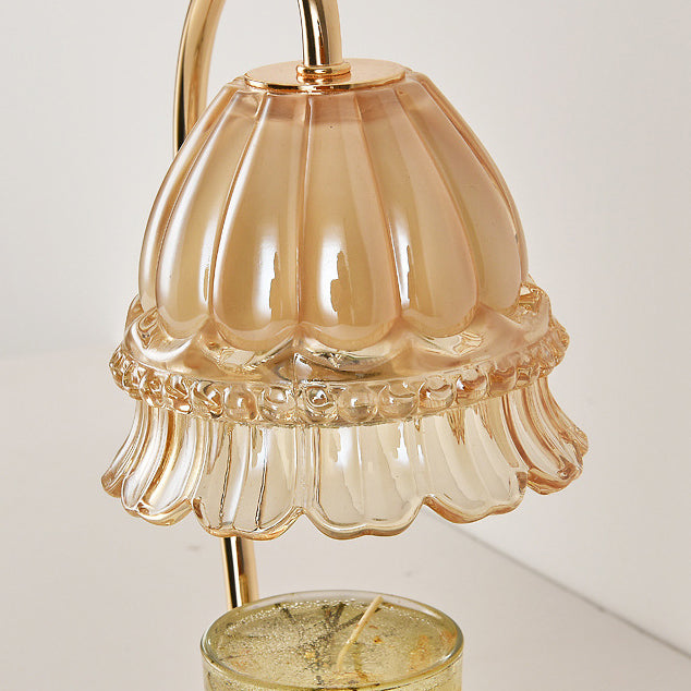 Lily Valley Flower Design Table Lamp