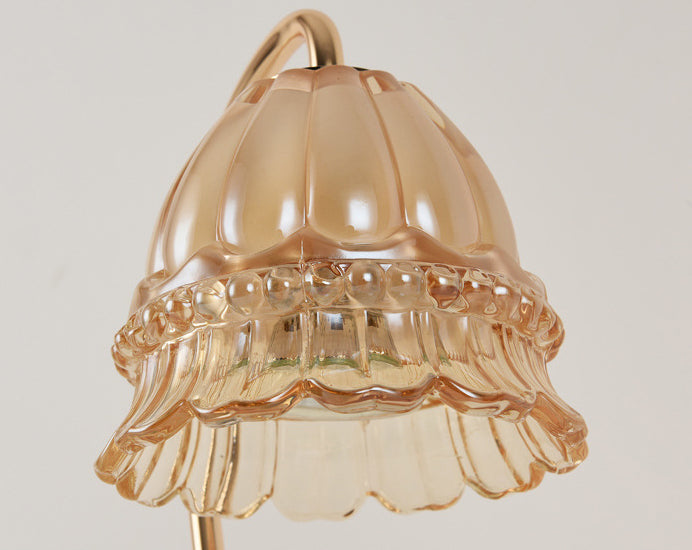 Lily Valley Flower Design Table Lamp
