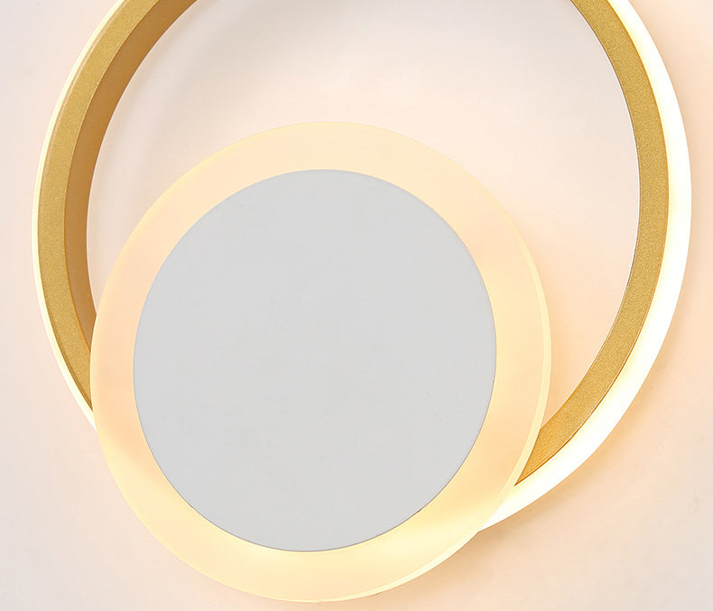 Ring Combination Design Wall Lamp