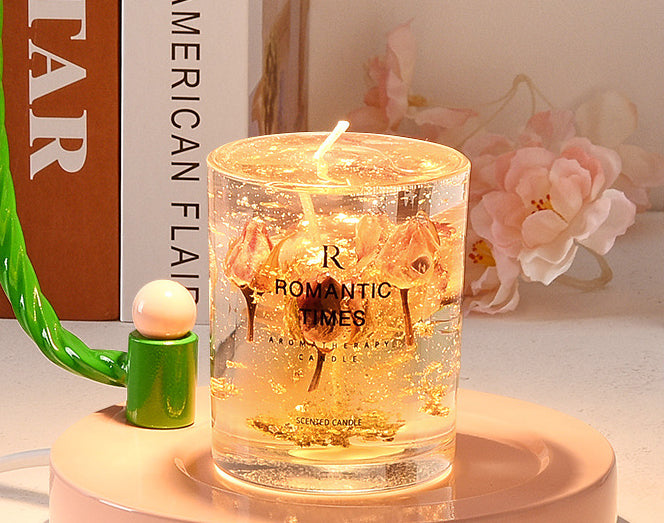Petal Design Scented Candle Table Lamp