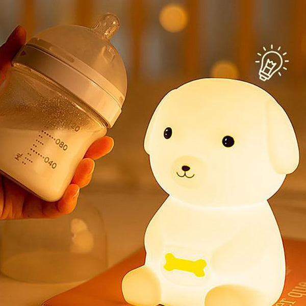 Silicone Puppy Night Table Lamp