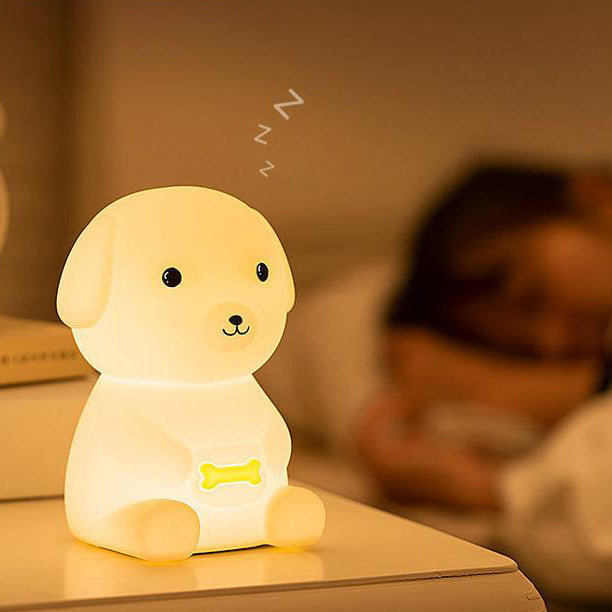 Silicone Puppy Night Table Lamp