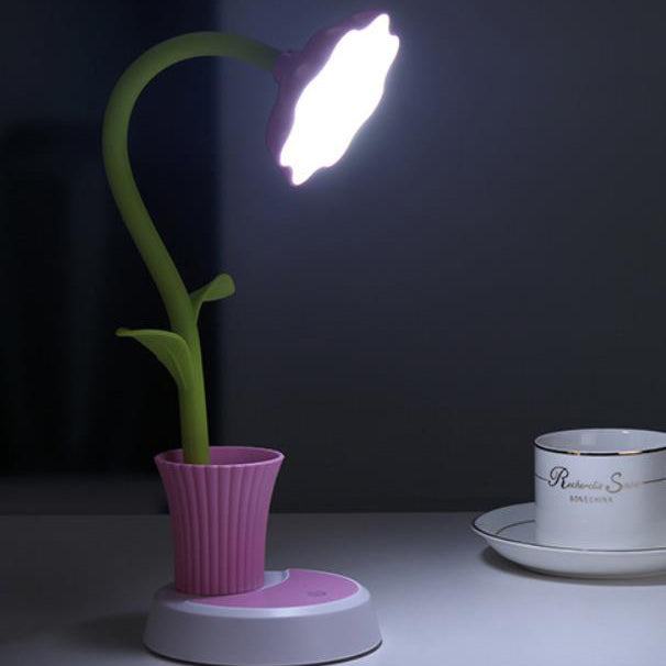 Sun Flower Pen Holder Table Lamp
