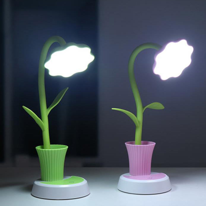 Sun Flower Pen Holder Table Lamp