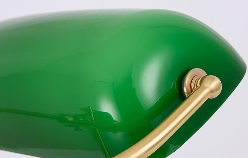 Copper Green Glass Wall Lamp