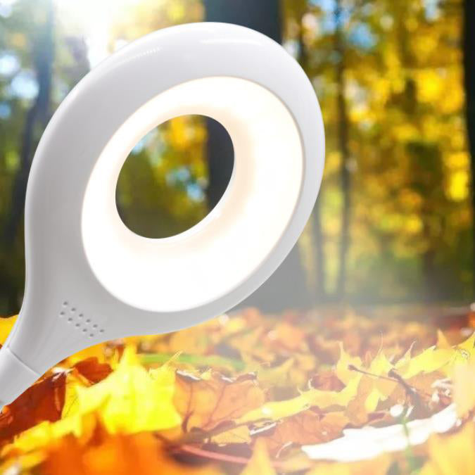 White Touch Rechargeable Pen Table Lamp