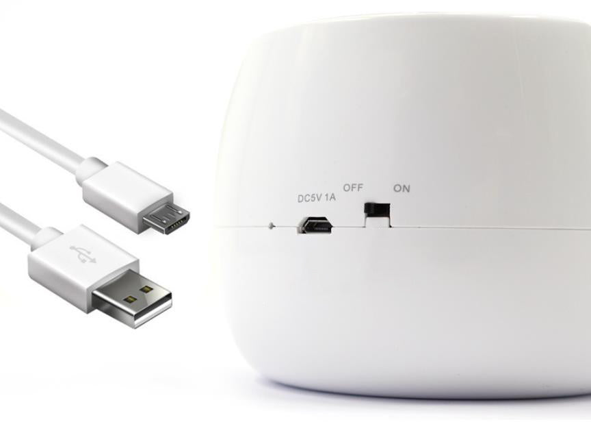 White Touch Rechargeable Pen Table Lamp