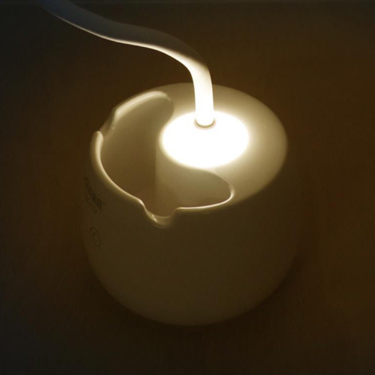 White Touch Rechargeable Pen Table Lamp
