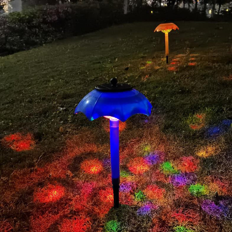 Solar Umbrella Design Lawn Outdoor Light