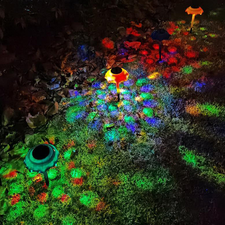 Solar Umbrella Design Lawn Outdoor Light
