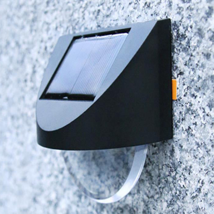 Square Half Round Acrylic Outdoor Light