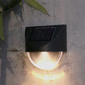 Square Half Round Acrylic Outdoor Light