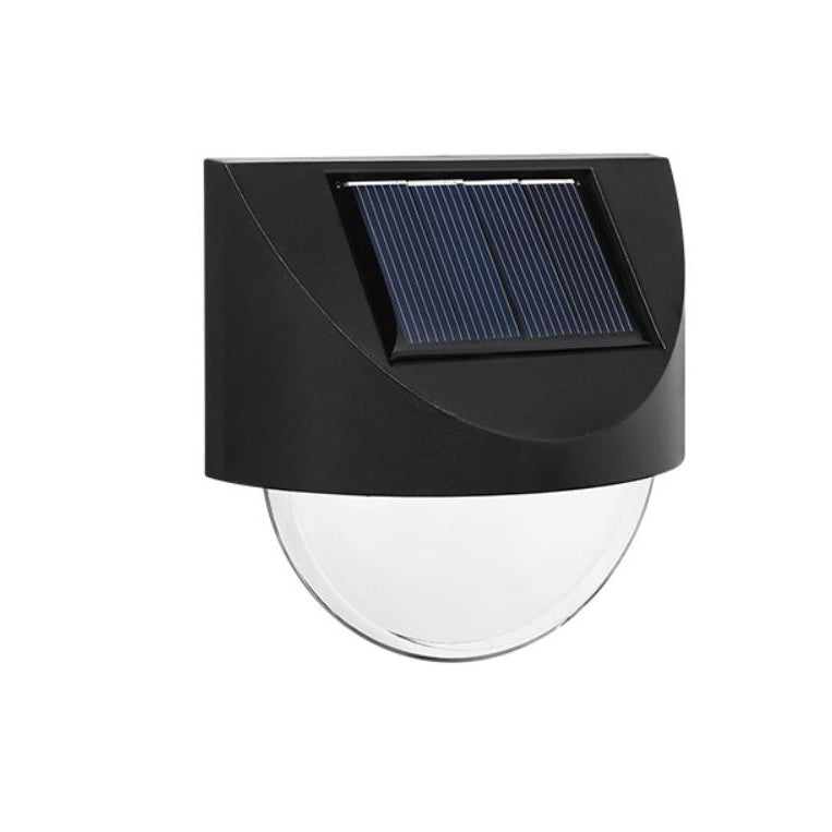 Square Half Round Acrylic Outdoor Light