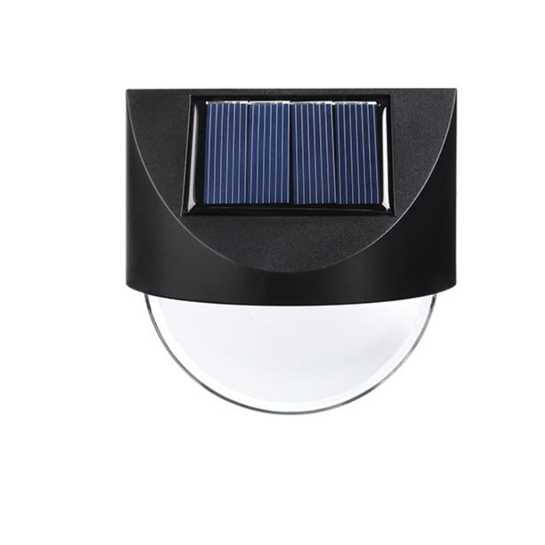 Square Half Round Acrylic Outdoor Light