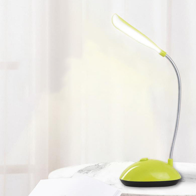 Mini Macaron Plastic Folding Table Lamp