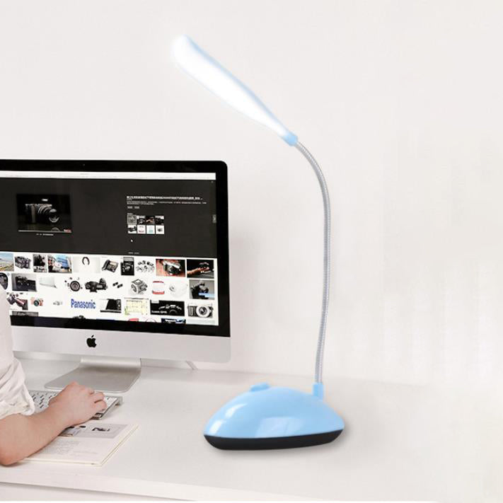 Mini Macaron Plastic Folding Table Lamp