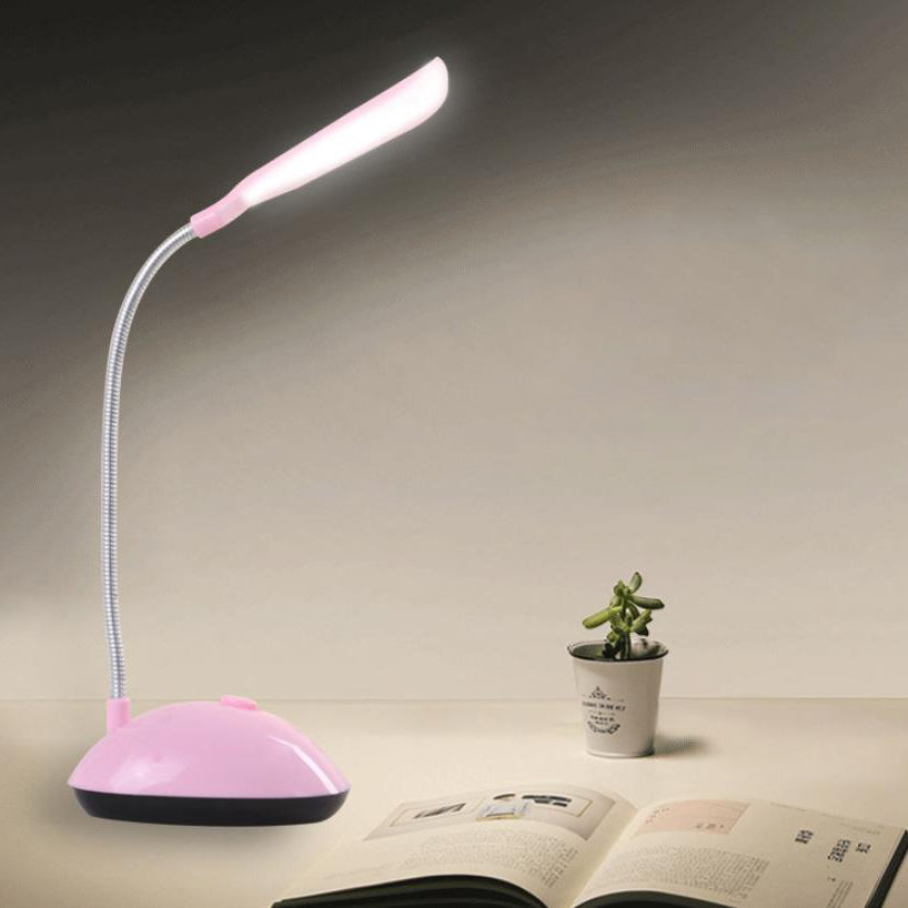 Mini Macaron Plastic Folding Table Lamp