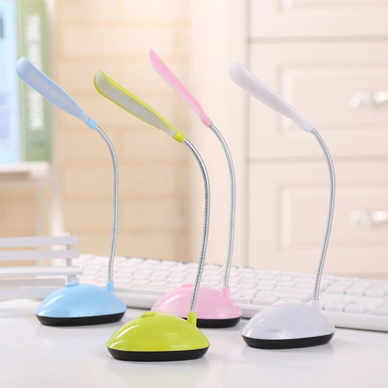 Mini Macaron Plastic Folding Table Lamp