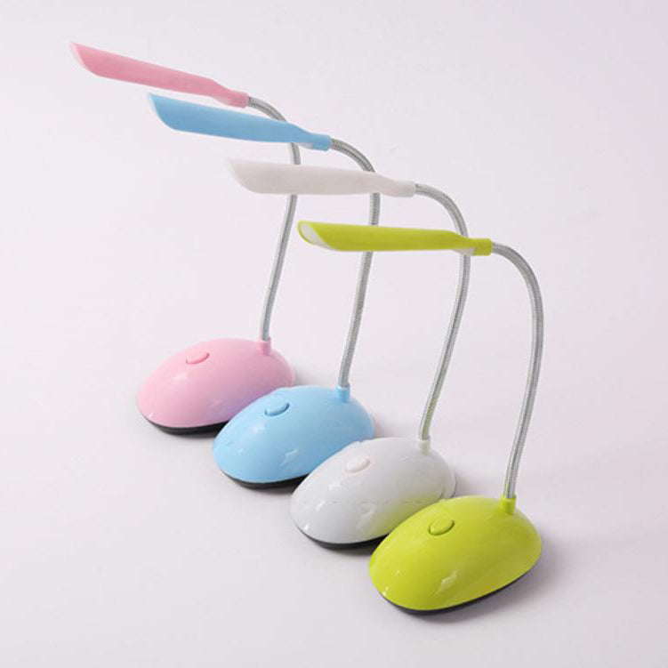 Mini Macaron Plastic Folding Table Lamp