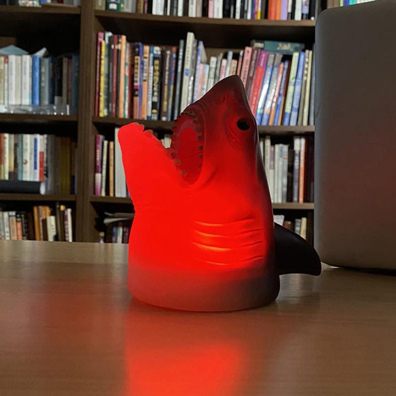 Shark Silicone Pat Night Table Lamp