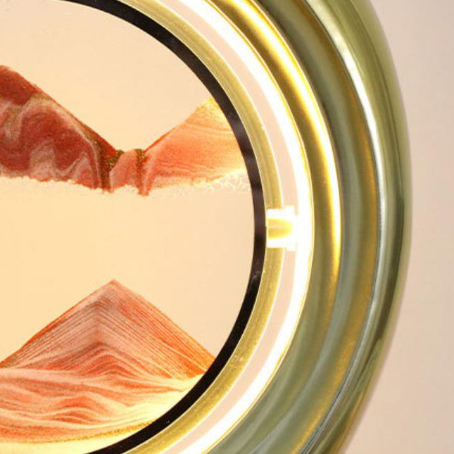 Apple Quicksand Painting Decorative Table Lamp