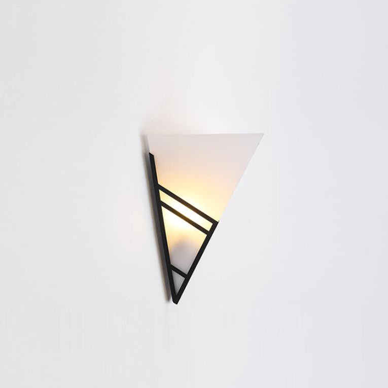 Iron Triangles Geometry Wall Lamp