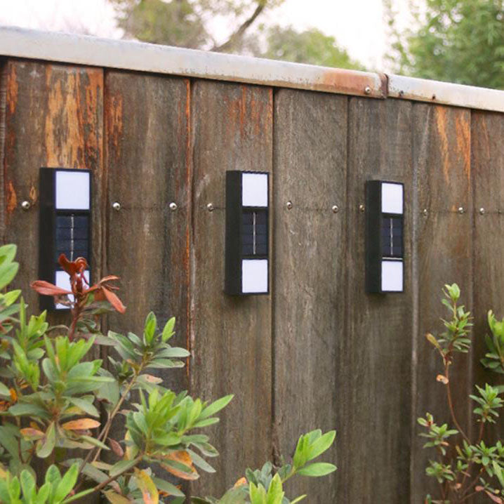 Rectangular Patio Fence Outdoor Light
