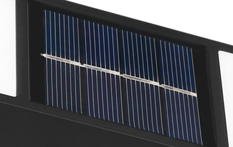 Rectangular Patio Fence Outdoor Light