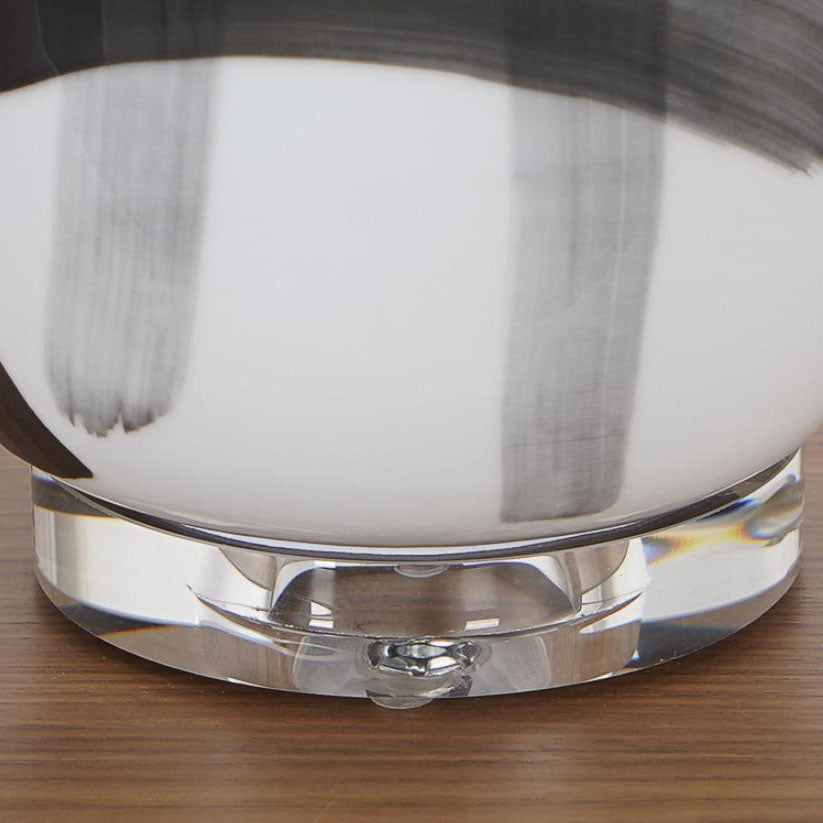 American Dome Fabric Ink Table Lamp