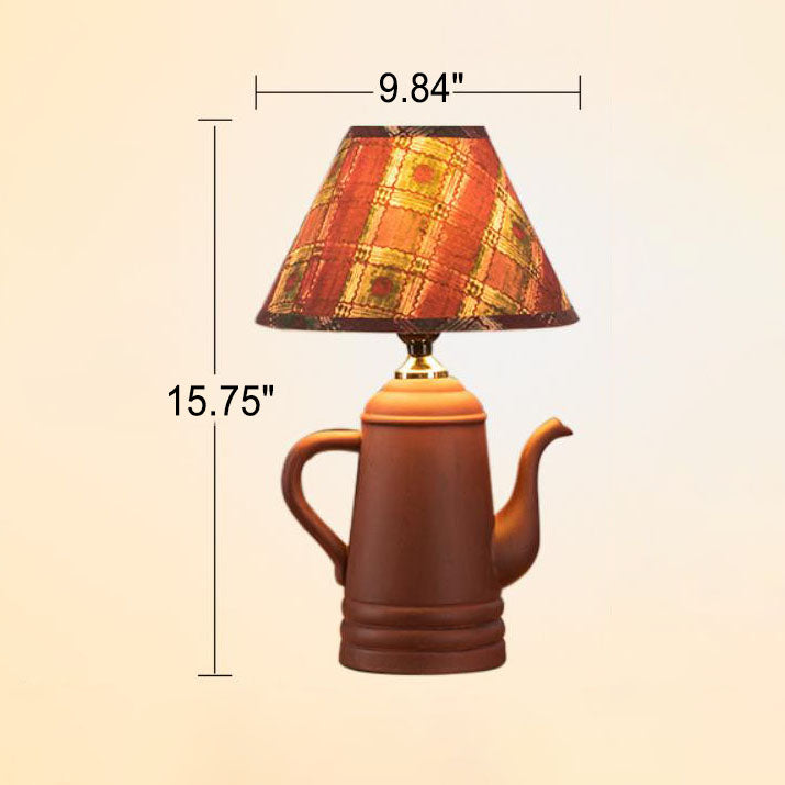 Teapot Decorative Ceramic Table Lamp