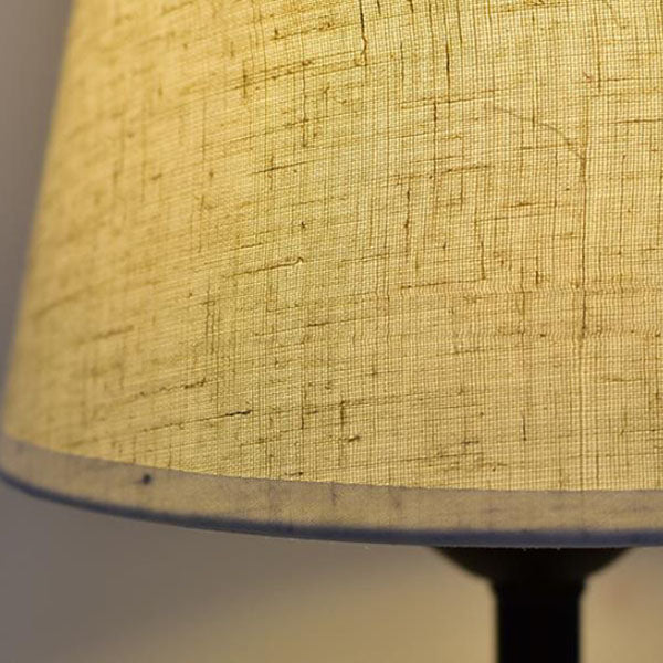 Metal Fabric Remote Control Table Lamp