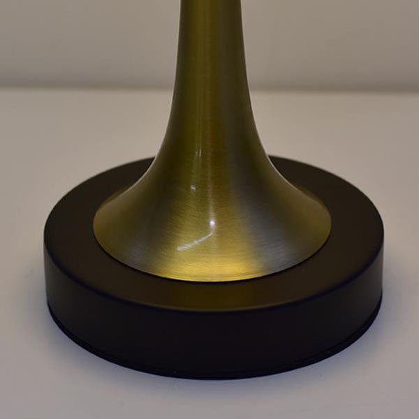 Metal Fabric Remote Control Table Lamp
