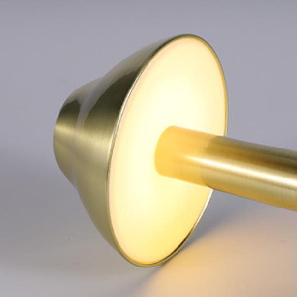 Solid Color Iron Touch Table Lamp
