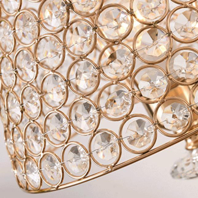 Crystal Cone Geometry Table Lamp