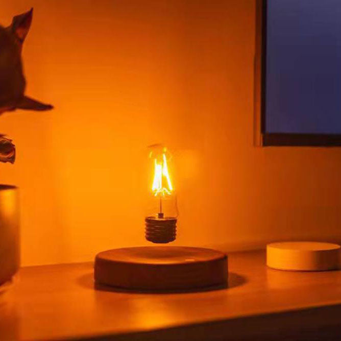 Levitation Walnut Decorative Table Lamp