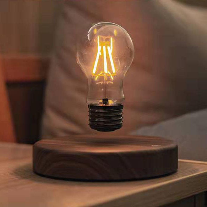 Levitation Walnut Decorative Table Lamp