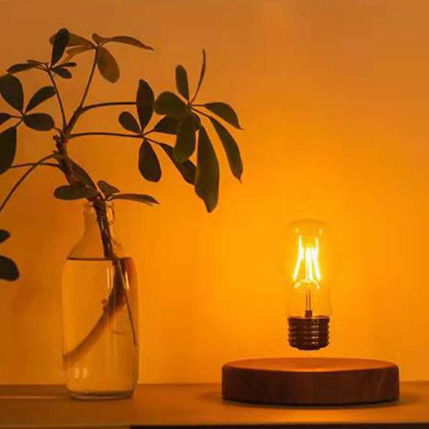 Levitation Walnut Decorative Table Lamp