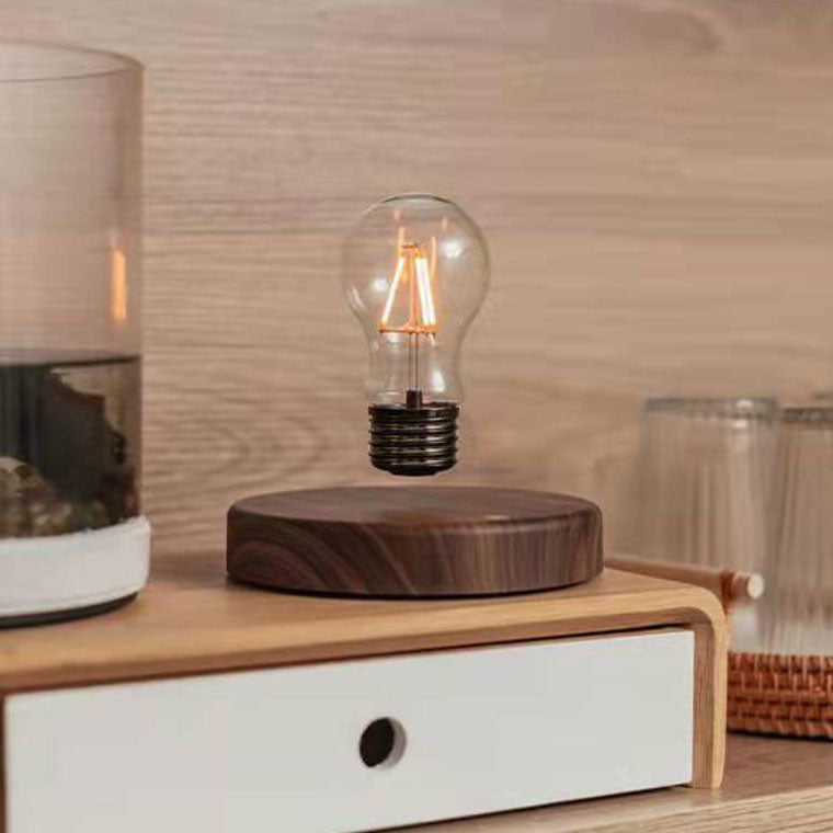 Levitation Walnut Decorative Table Lamp