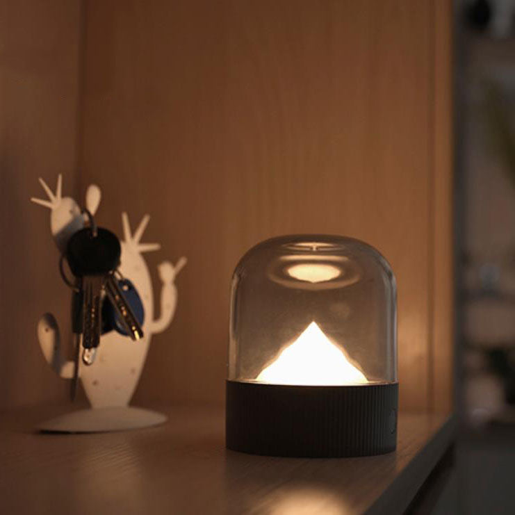 Snow Mountain PC Night Table Lamp